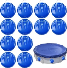12 Pack Pool Cover Hanging Water Bag with 11.8 inches (diameter), 12 pack 