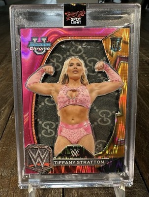 1/1 WWE Tiffany Stratton Custom Relic Art Card One-Off Prizm Ideal 4 Unique Auto