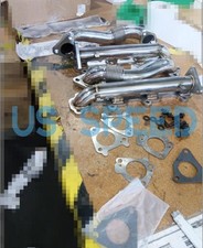 High Flow Exhaust Manifolds Up Pipes For 0116 Chevy Gmc 6.6l Duramax Diesel High Flow Exhaust Manifolds Up Pipes For 0116 Chevy Gmc 6.6l Duramax Diesel