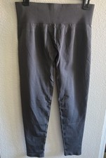 High waisted leggings in a dark grey Sz XL for women  s .