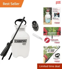 Chapin Manual 1 Gallon Sprayer - Adjustable Spray Nozzle for Ultimate Control