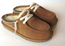 Ugg Tasman Lace Mule Kids 6, Women's 8 Slippers Slip-On Chestnut UggPure NEW