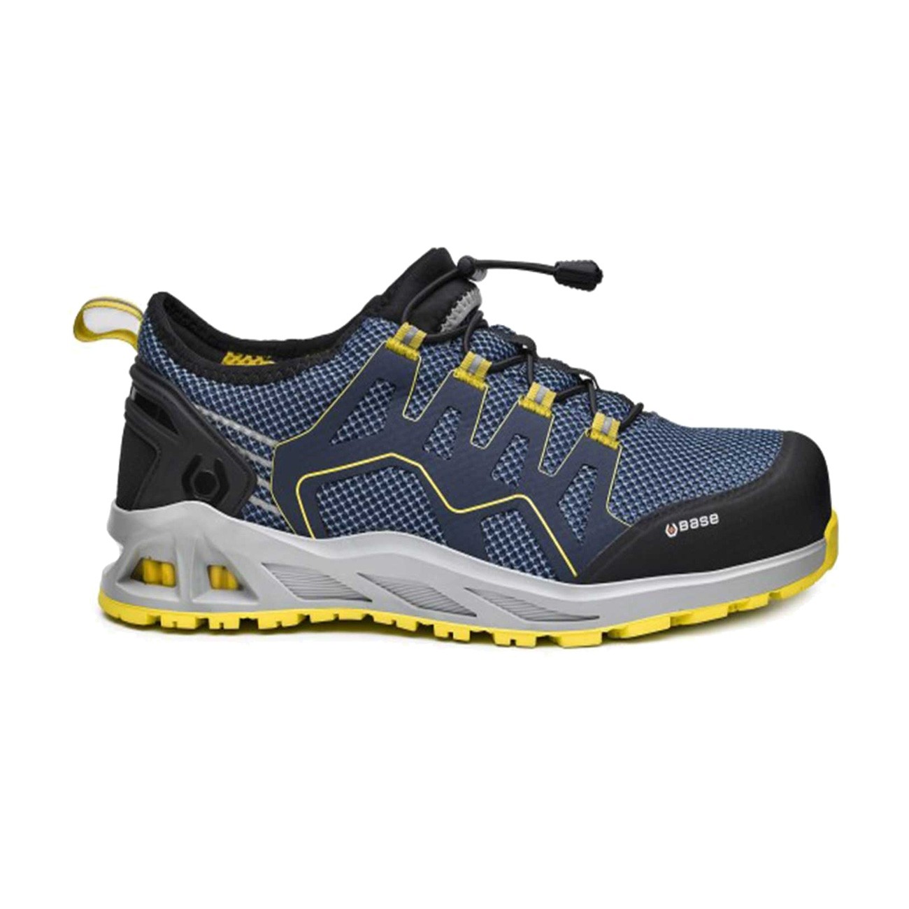 Zapatos de seguridad sin cordones Base K-Walk B1006B S1P HRO SRC