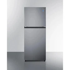 Summit FF1089PL 24"W 10.1 Cu. Ft. Energy Star Certified Top - Stainless Steel