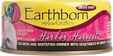 Earthborn Holistic Harbor Harvest Grain Free Canned Cat Food, 5.5 Oz, Case Of 24 8.73 per gallon