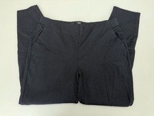 Simply Vera VeraWang Womens Dress Pants Size XL Skinny Black Striped