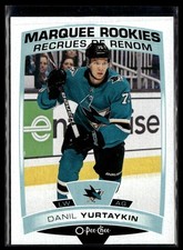2019-20 Upper Deck O-Pee-Chee Update Danil Yurtaykin San Jose Sharks #620