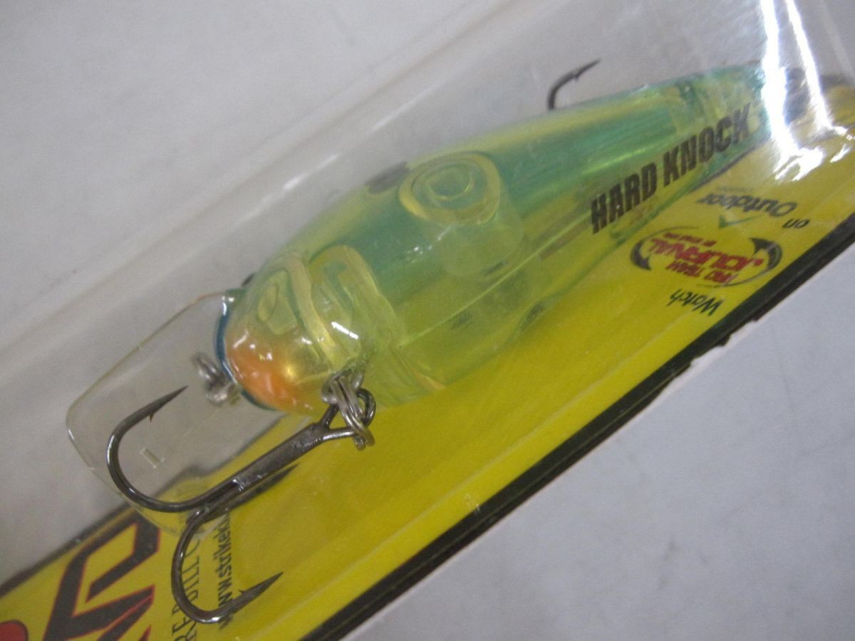 Strike King KVD1.5 Hard Knock 820 Chartreuse Blue Crystal New Lures - Image 2