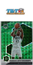 Thanasis Antetokounmpo 2020-21 Panini Mosaic Mosaic Green #167 Bucks 31a