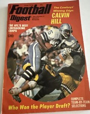 VTG Football Digest Magazine June 1974 Cowboys' Calvin Hill No Label