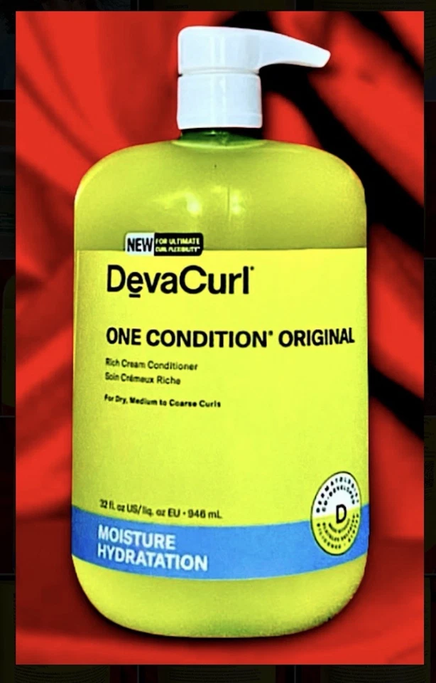 DevaCurl UN ESTADO ORIGINAL: TAMAÑO JUMBO 946ml/32oz, Acondicionador Crema Rico Foto 2 de 4
