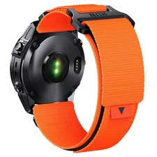 Quick Release Nylon Watch Strap Accessory for Garmin fenix5 6 7 5X 6X 7X Pro
