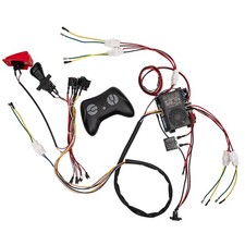 FULIHUAPOW 24 Volt DIY Wires Harness Conversion Kit for Kid's Ride On Black