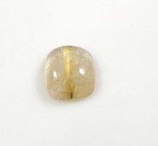 60 Cts. Natural Golden Needle Rutile Cushion ...
