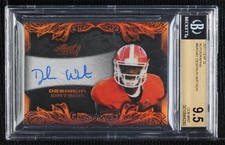 2017 Leaf Q Copper Spectrum Deshaun Watson #BA-DW1 BGS 9.5 GEM MINT Auto 5sf