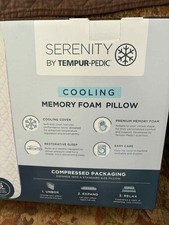 Serenity by Tempur-Pedic Cooling Memory Foam Pillow - Standard