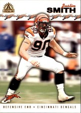 2002 Pacific Adrenaline #59 Justin Smith - FB
