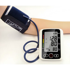 Digital Upper Arm Blood Pressure Monitor Automatic Heart Rate Pulse Meter