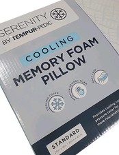 Tempur-Pedic Memory Foam Cooling Firm Support Queen Bed Pillow Breathable