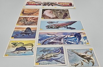 1992 Panini Kellogg's Cruncheroos Dinosaurs Complete Sticker Set 32/32 (302702)