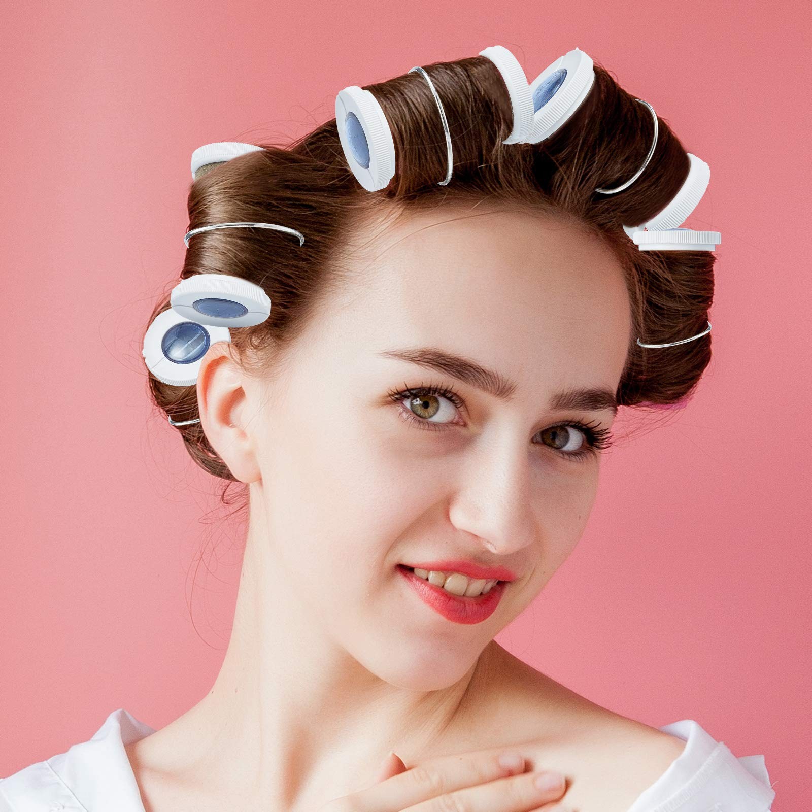 20 Pcs Assorted Hot Roller Clips Replacement Fits Most Sized Rollers Curlers