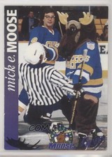 1997-98 Manitoba Moose Team Issue Mick E Moose #6 0t2