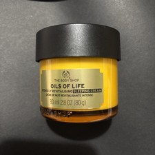 The Body Shop Oils of Life Sleeping Cream (1x 80ml), Night for Tired... 