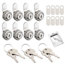 Cabinet Door Locks, Toolbox Mail Box Lock Set for Home Furniture File Cabinet Dr