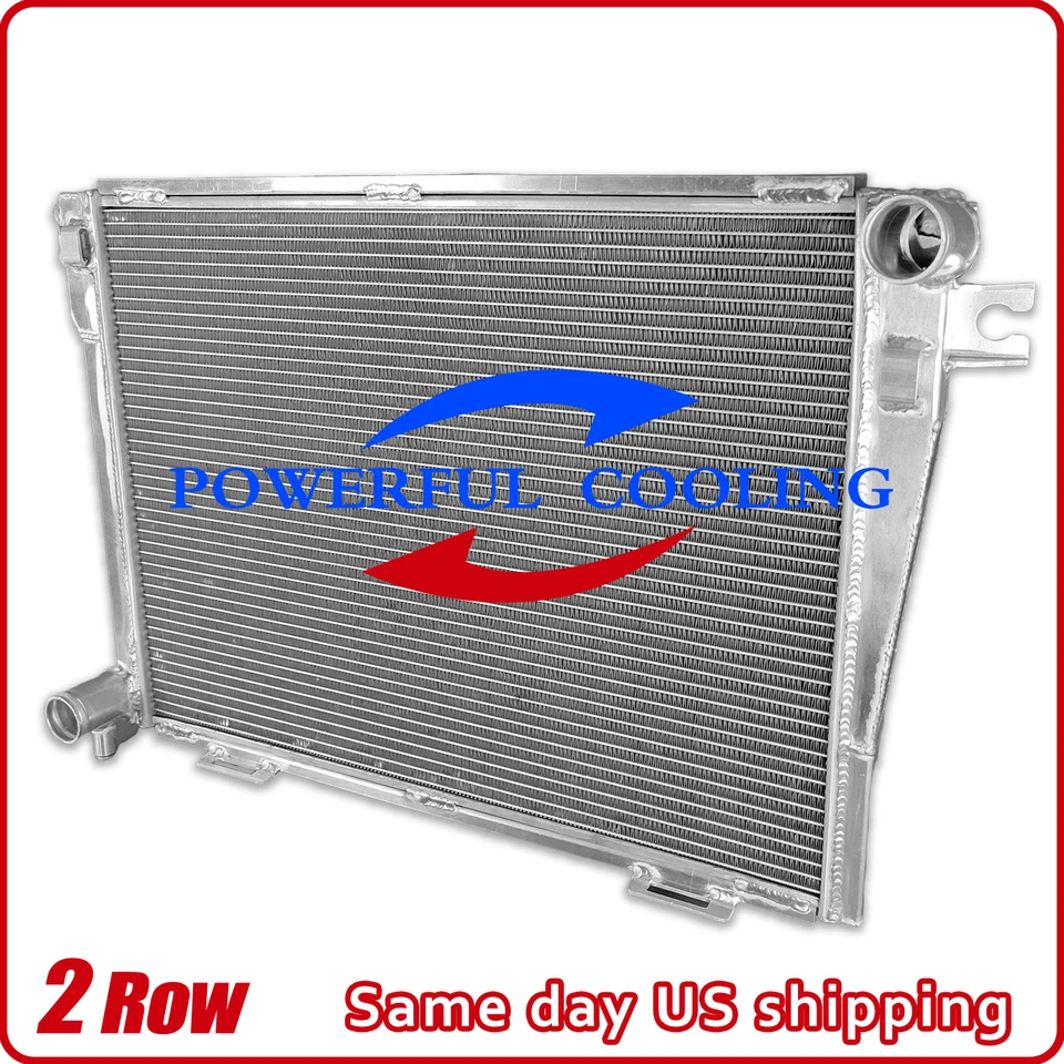 Radiador completo de aluminio para BMW 3 E30 320i 323i 325i 325ix 325e M20 MT 1982-1993 Foto 4 de 4