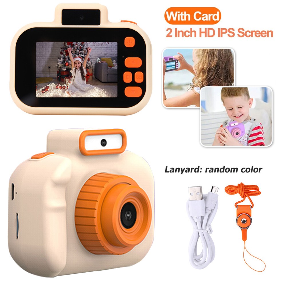 Kids Camera 1080P Video Recorder Educational Toy 32GB Memory Card For Gift