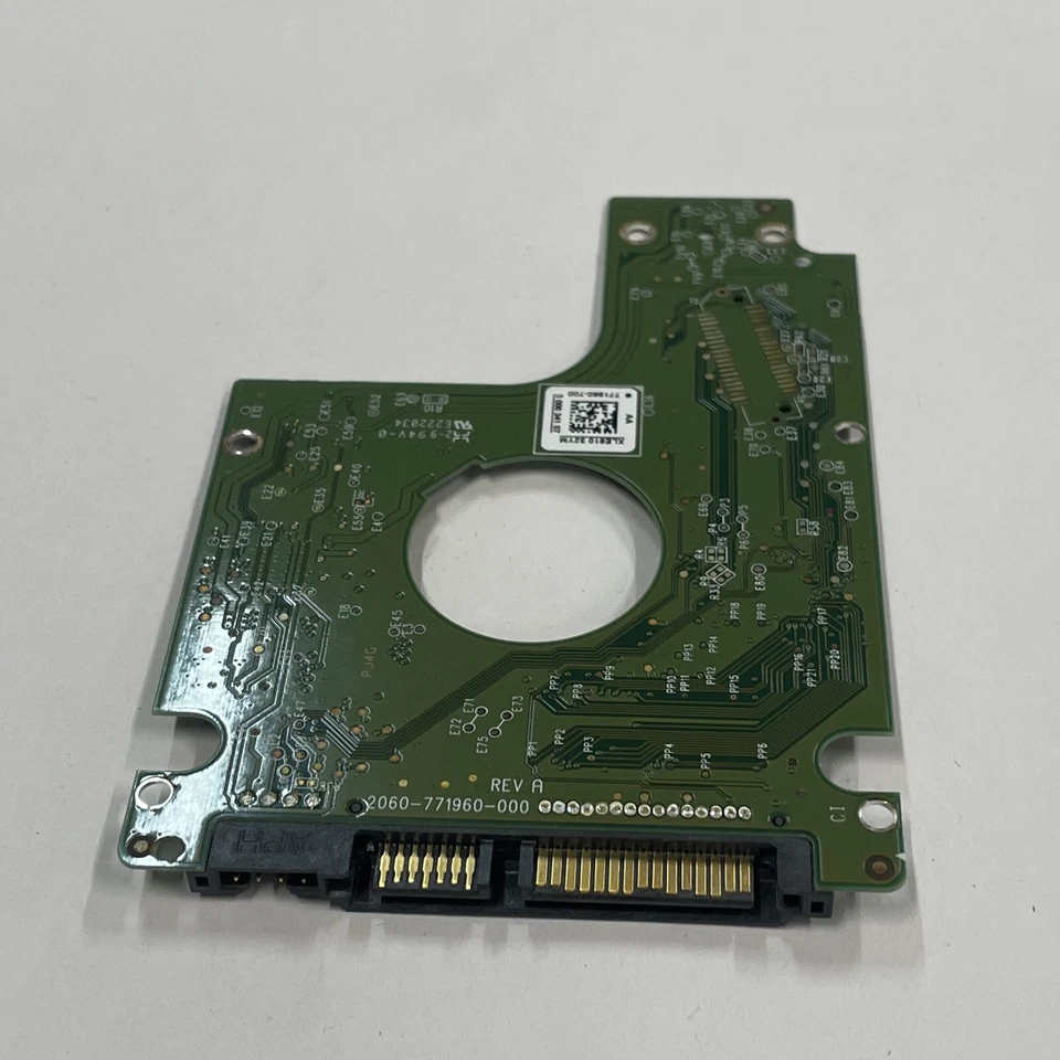 WD WD10JPVX-22JC3T0 2.5" SATA HDD PCB Board 2060-771960-000 REV A R/N 771933 - Image 3 of 4