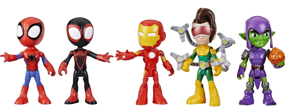 スパイダーマン フィギュア Spidey Amazing Friends Amazon.com: Spidey and his Amazing Friends Hasbro Marvel, Friends