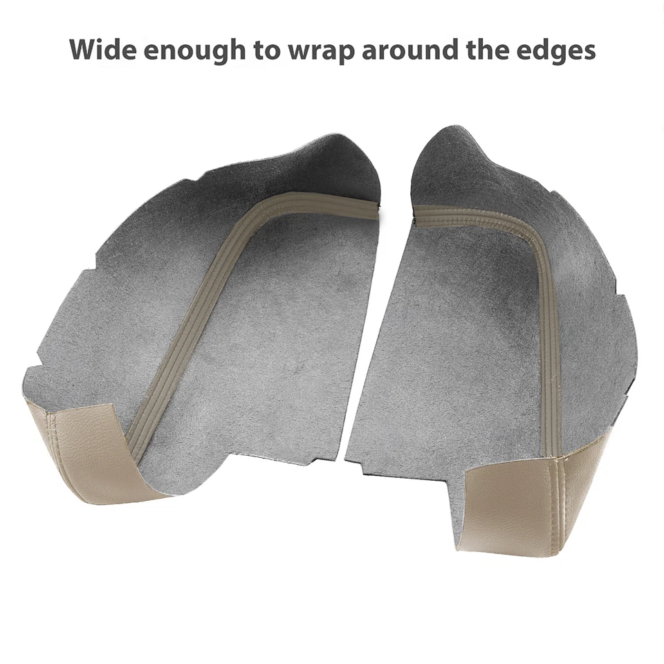 Cubierta de vinilo para reposabrazos panel puerta delantera Honda Ridgeline 2006-2014 beige tostado Foto 4 de 4