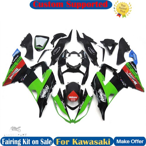 Unpainted Fairing Kit For Kawasaki Ninja ZX10R 2016-2019 ZX1000 ABS Body + Bolts