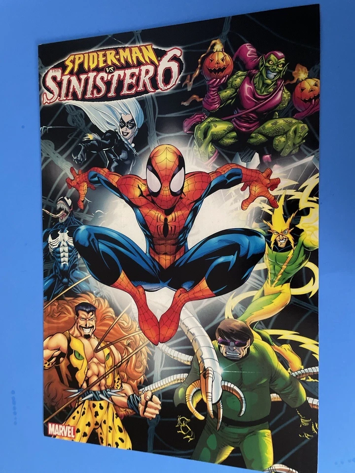MARVEL COMICS THE ASZING SPIDER-MAN VS THE SINISTER 6 DOC OCK RAVIN VENOM NUEVO. Foto 2 de 3