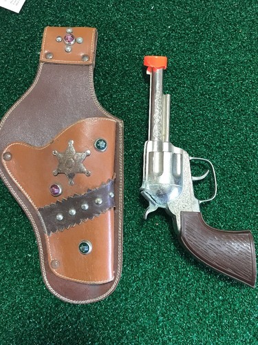 vintage antique hubley cap gun revolver you and holster