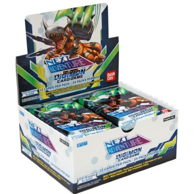digimon card game next adventure Game: Take on new challenges Digimon - Next Adventure Booster