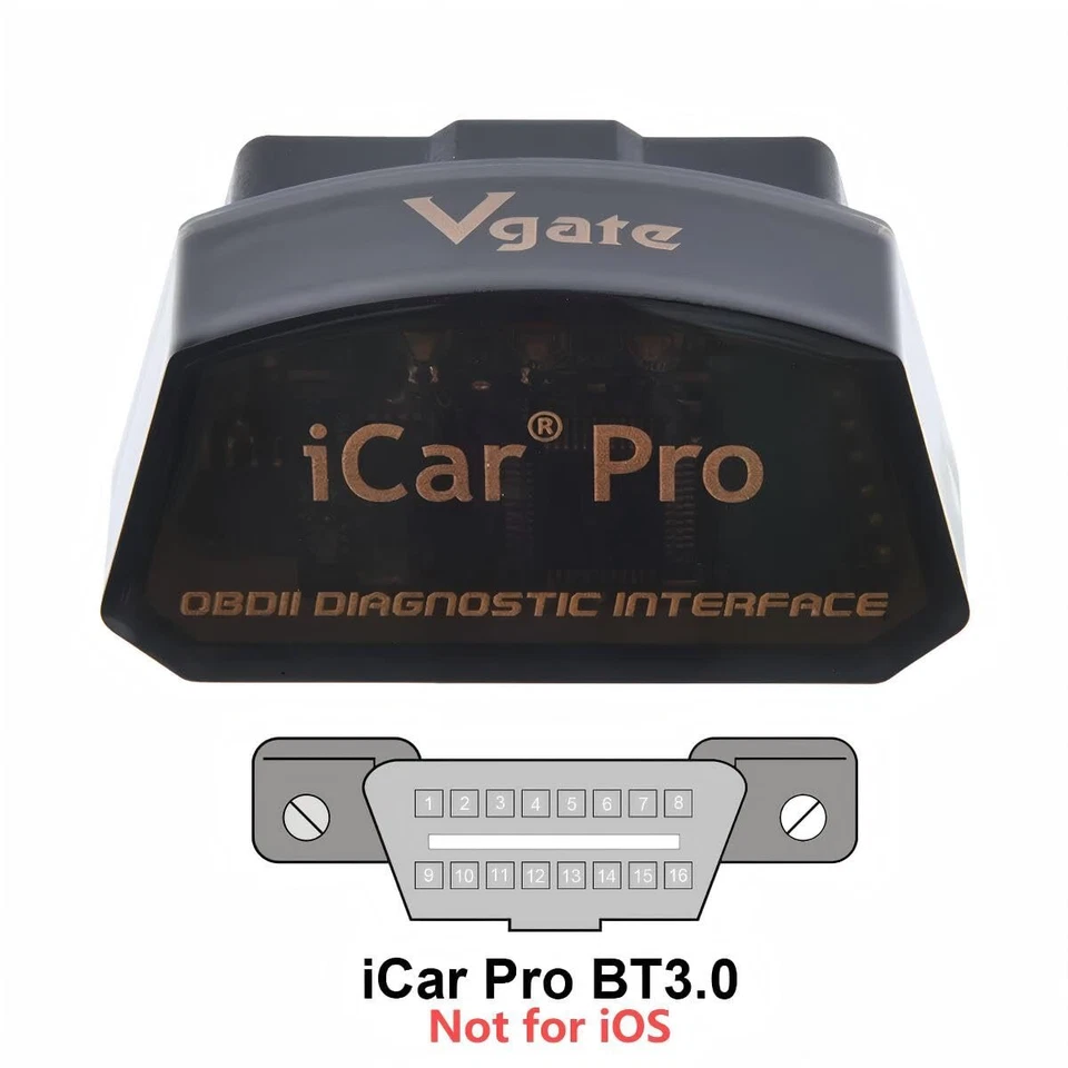 iCar Pro Bluetooth 3.0 OBD2 Codeleser OBDII Scanner Scanner Auto Fehler MIL L... - Bild 3 von 4