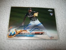 2018 TOPPS CHROME RC TAYRON GUERRERO AUTOGRAPH SIGNED AUTO #RA-TG MIAMI MARLINS