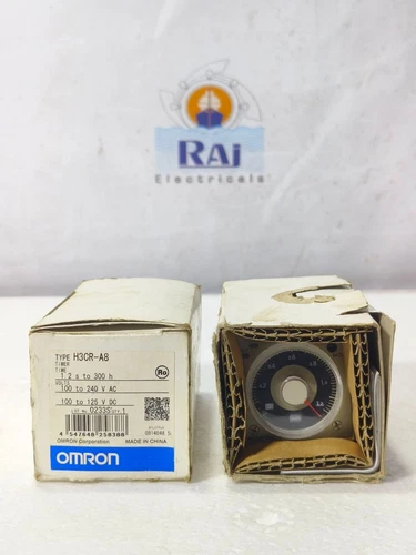 OMRON H3CR-A 0-1.2 MIN SOLID STATE TIMER H3CRA FREE FAST SHIPPING