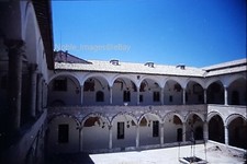 1967 Cathedral Courtyard Priests Assisi Italy Kodachrome 35mm Color Slides