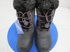 NEW TOTES KIDS GIRL HARPER YOUTH THEMOLITE WATERPROOF WINTER WARM BOOTS SIZE 4