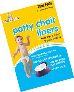 Details About Tidytots Disposable Potty Chair Liners Value Pack Universal Potty Chair F
