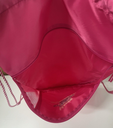 Thirty One~Spirit Cinch Sac~"Spirit Pink""HAPPY OWL-loween"~Brilla en la oscuridad~Nuevo - Imagen 9 de 11