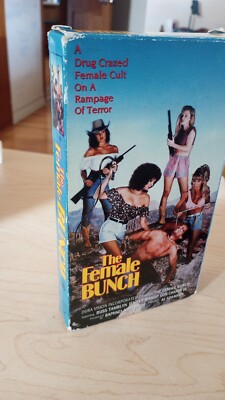 vhs The Female Bunch Duravision 1990 Lon Chaney Jr Russ Tamblyn