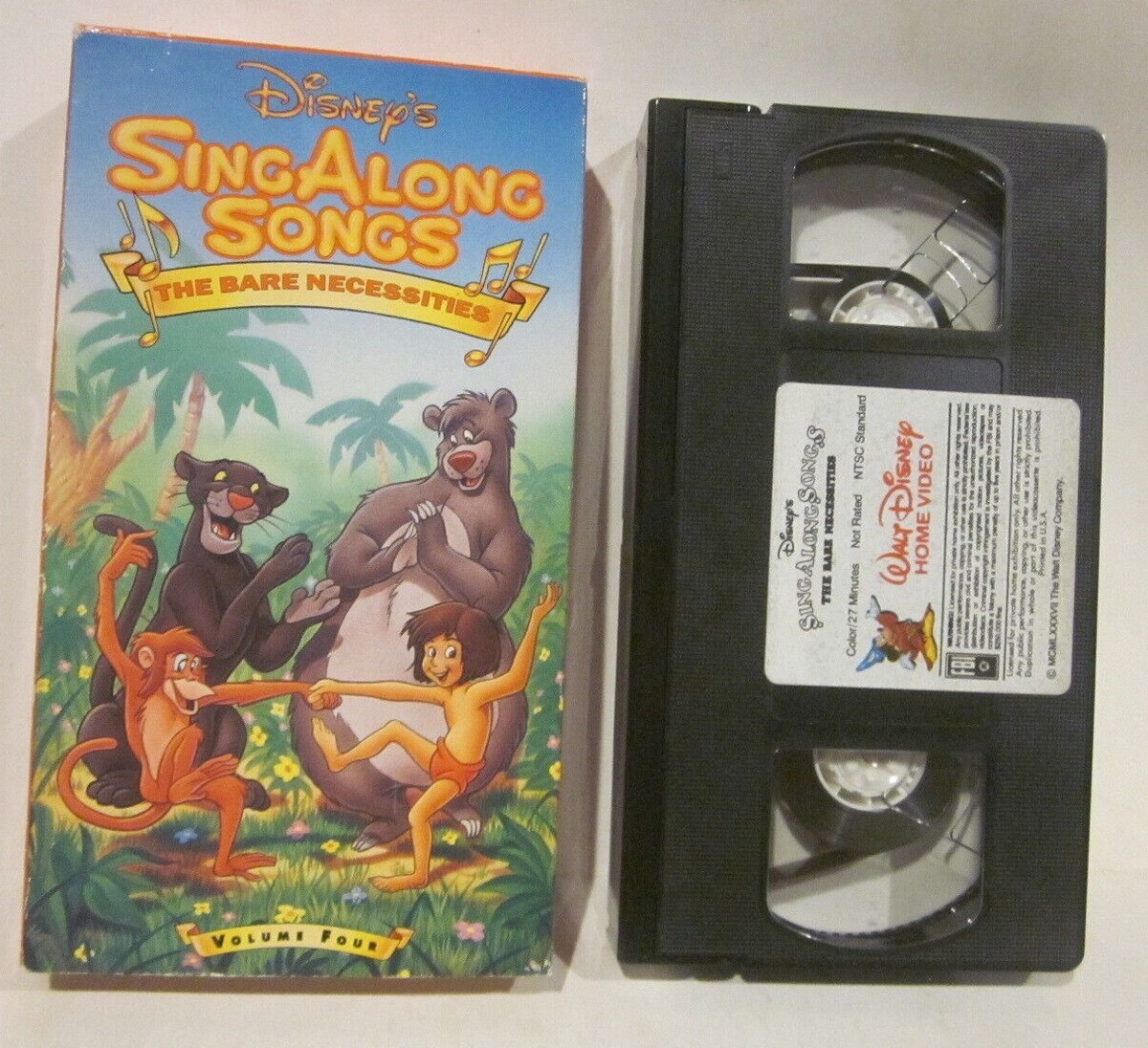Disney's Sing Along Songs - The Bare Necessities Volume Four Disney's Sing Along Songs - The Bare Necessities Volume Four