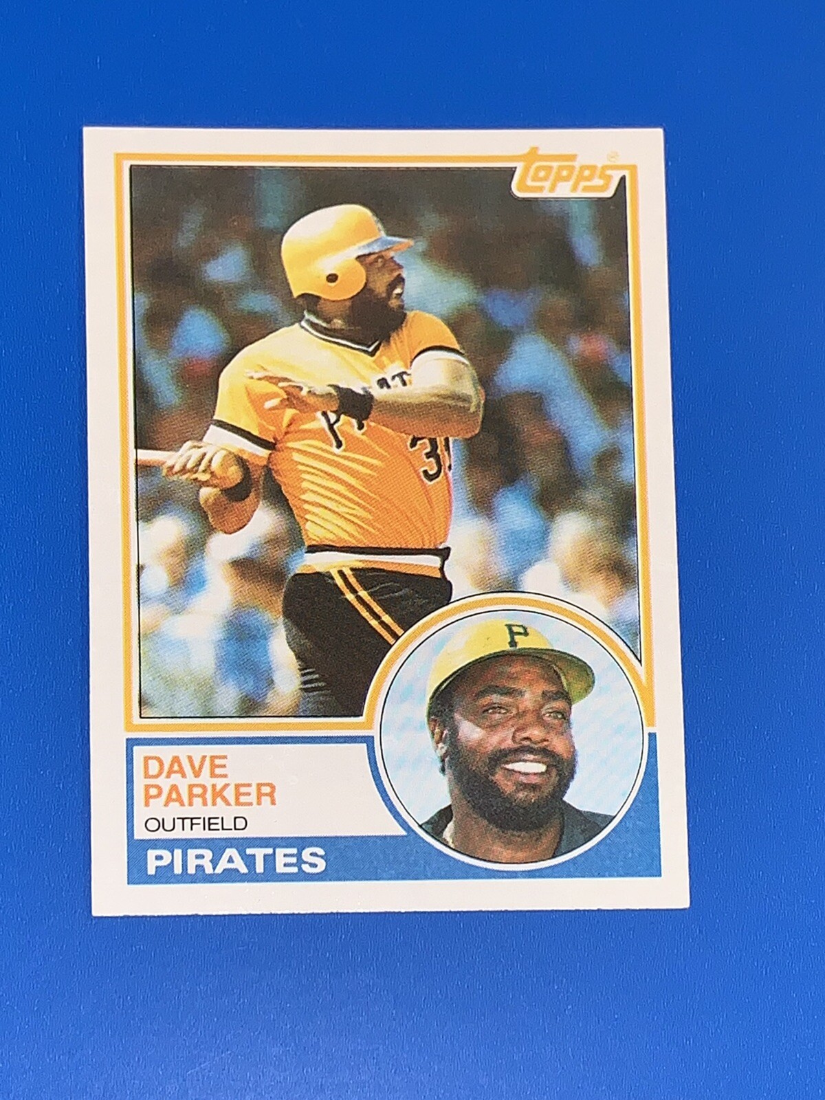 1983 Topps Dave Parker Baseball Card 205 Pittsburgh Pirates Set Break