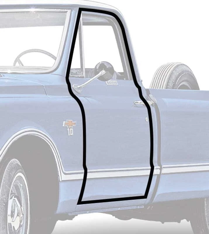 Sellador De Vidrio Trasero Para Chevy GMC Pickup 1967-1972 – Burlete De EPDM Ranurado Para C10
