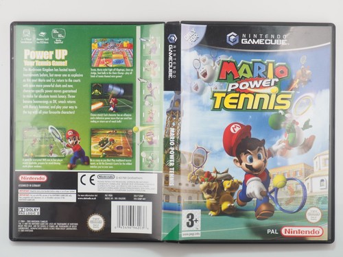 Mario Power Tennis (GameCube Game PAL) VERY GOOD CONDITION - COMPLETE - Picture 3 of 8