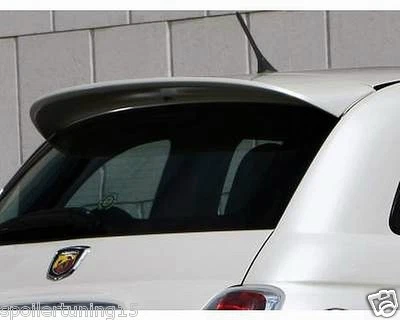 FLEX PUR SPOILER ALETTONE POSTERIORE REPLICA ABARTH GREZZO FIAT NUOVA 500 STVII-F161G